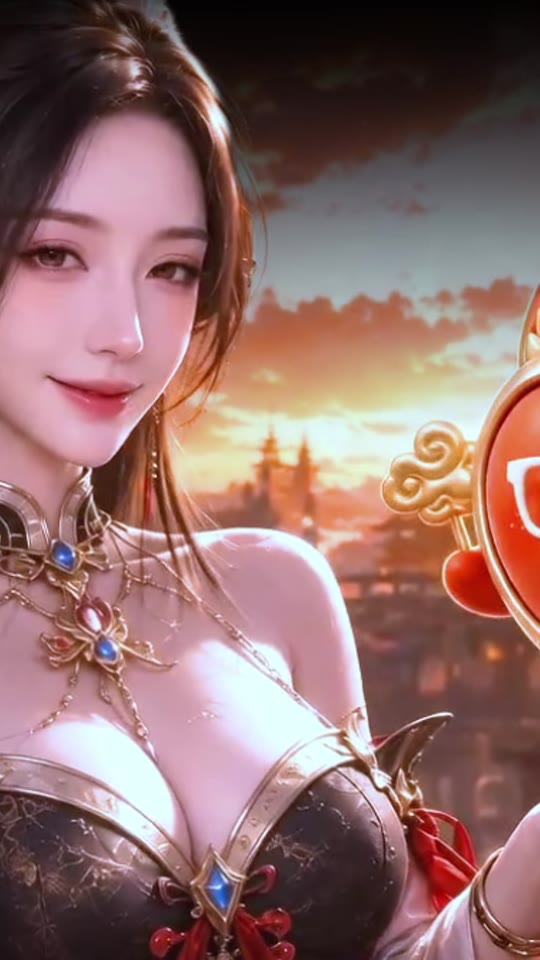 Hồ ly tim cam 1