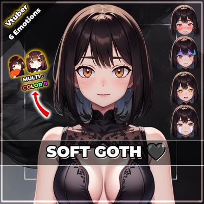 Soft Goth Girl