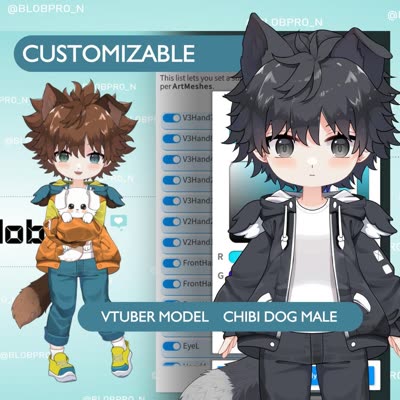 Male Customizable Chibi