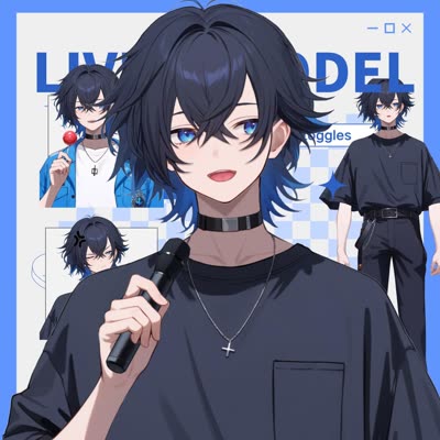 Black-haired boy