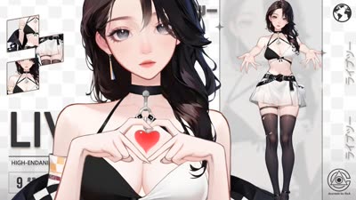 Model Live2D GuangCaiArts · GuangCaiArts