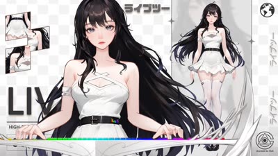 Model Live2D GuangCaiArts · GuangCaiArts #2