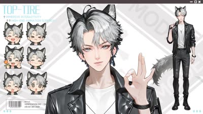 BOY7 Facial Expressions