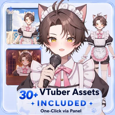 Mimi Cat-eared Femboy Maid