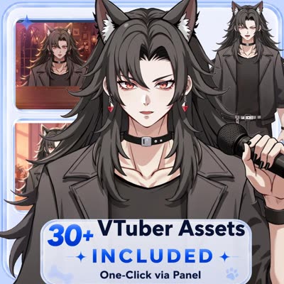 Cool Wolf-eared Male