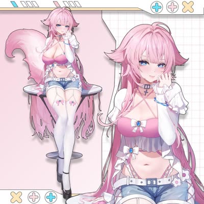Pink Fox Girl