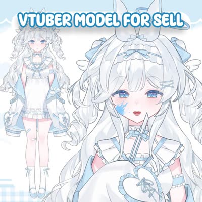 Blue Rabbit Girl