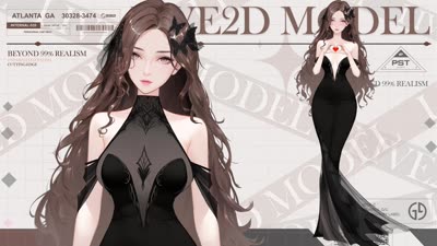 Model Live2D GuangCaiArts · GuangCaiArts #9