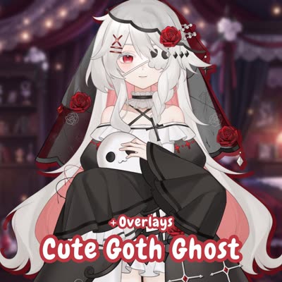 Cute Goth Ghost Girl