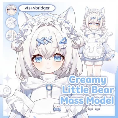 Cream Bear Anime Character