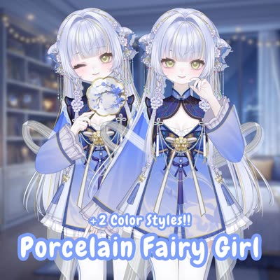 Porcelain Fairy Girl