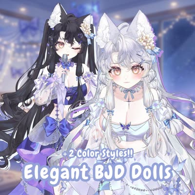 Elegant BJD Doll Girl