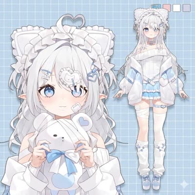 Blue Bear girl