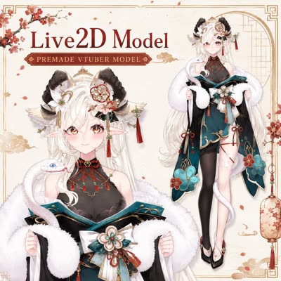 Model Live2D MoonlightStitchesZA