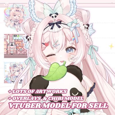 Panda Artist Girl