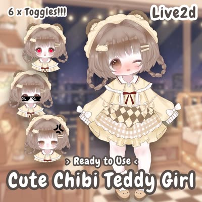 Cute Chibi Teddy Girl