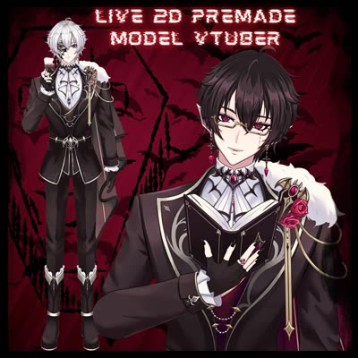 Male Vampire - - -Boy-Digital- - -Cute- -Man