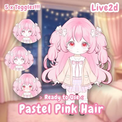 Pastel Pink Hair Girl