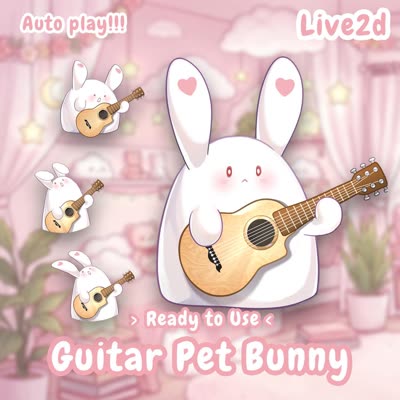 Guitar Pet Bunny