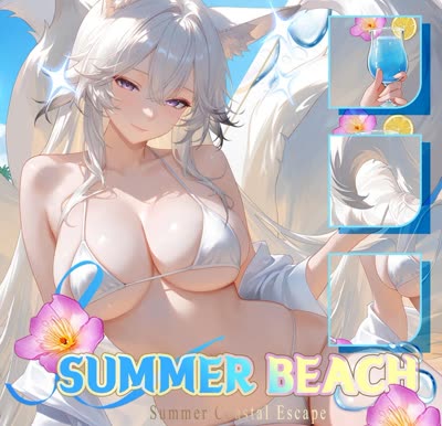 Beach Fox Fairy
