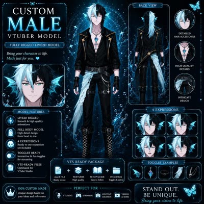 Model Live2D vtubersx · vtubersx