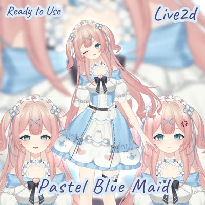 Pastel Blue Maid