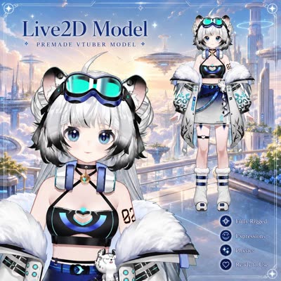 Model Live2D LUMABeautyRSA · LUMABeautyRSA