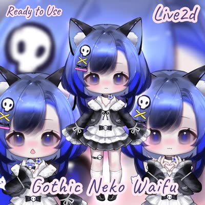Gothic Neko Waifu
